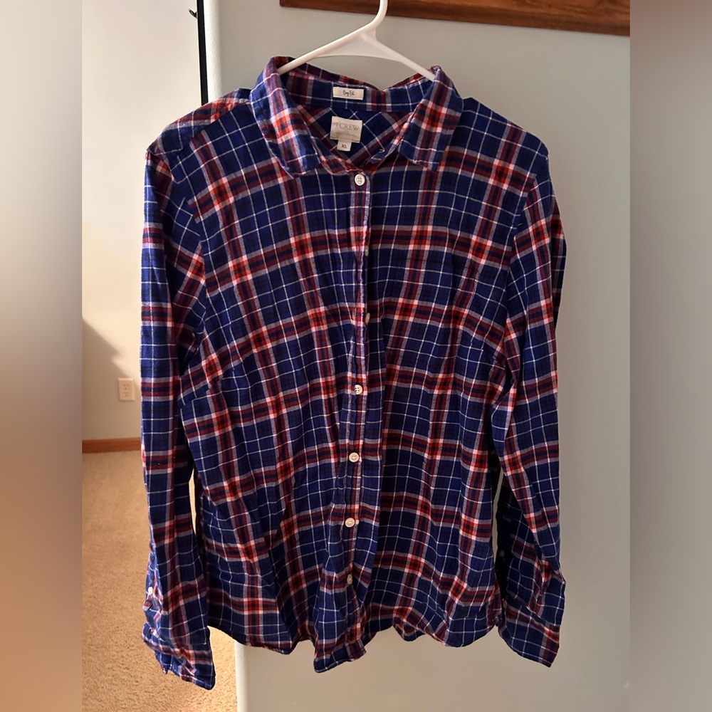 Women’s JCrew xl flannel